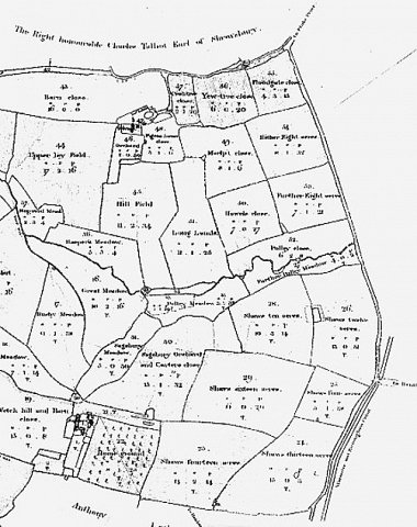 Sagebury Estate map
