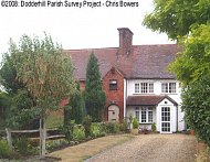Row of cottages, possibly containing the toll house