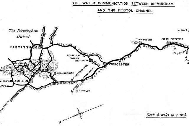 Canal map 1843