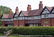 The Almshouses at Wychbold, which John Corbett built for 'decayed saltworkers'